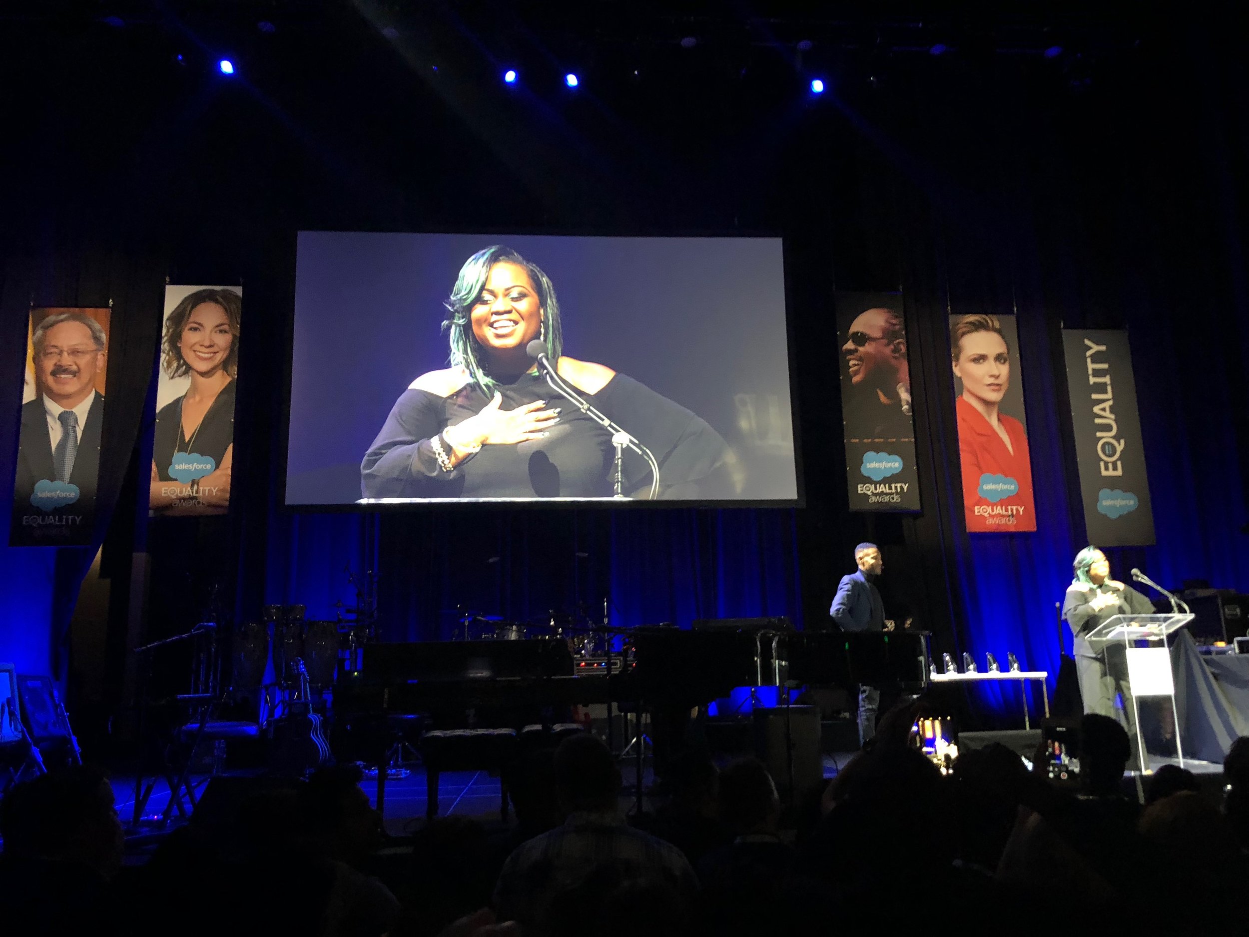  Shonnah on the big screen! 